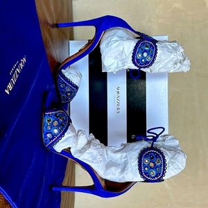 AQUAZZURA NWT, BOX & DUST COVER